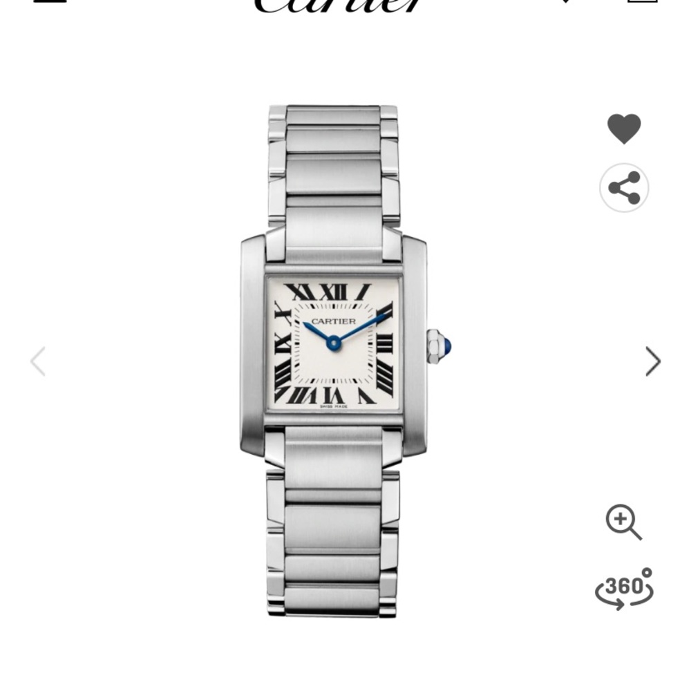 Cartier Tank Francais Medium size - Picture 1 of 11